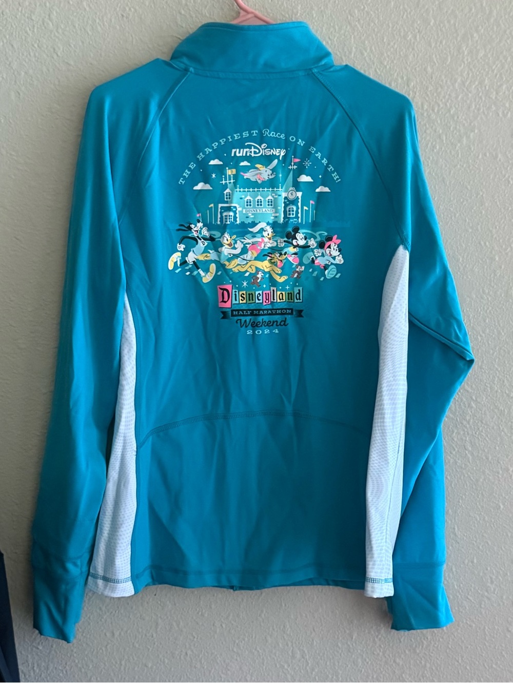 Disneyland RunDisney 2024 Zip Up Jacket for Women